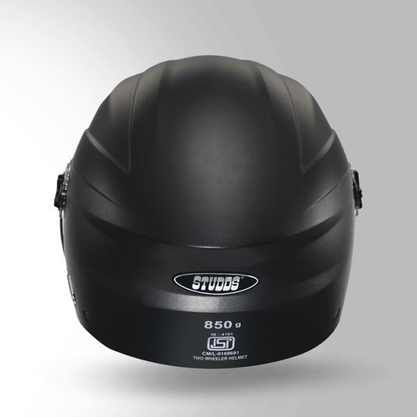 Studds Ray Black Helmet