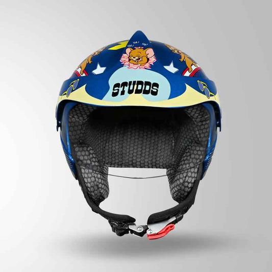 Studds Marshall Kids Tom & Jerry Edition - Blue & Grey Yellow