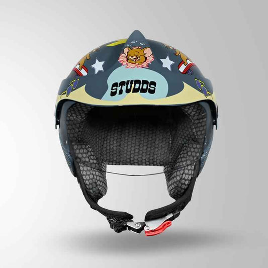 Studds Marshall Kids Tom & Jerry Edition - Sharkskin Blue & Grey / Yellow