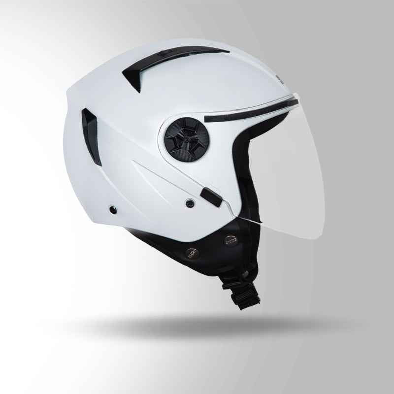 Studds Open Face Helmet - Vogue White