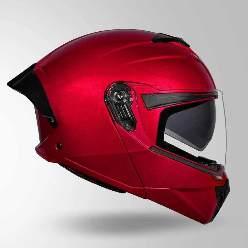 Studds Trooper DV Cherry Red - Helmet