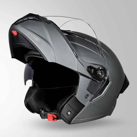 Studds Trooper DV Matt Gun Grey - Helmet