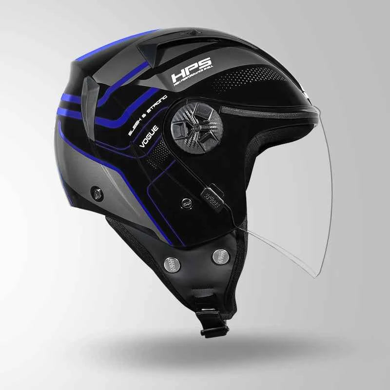 Studds Vogue D1 Square Decor Black N1 - Helmet