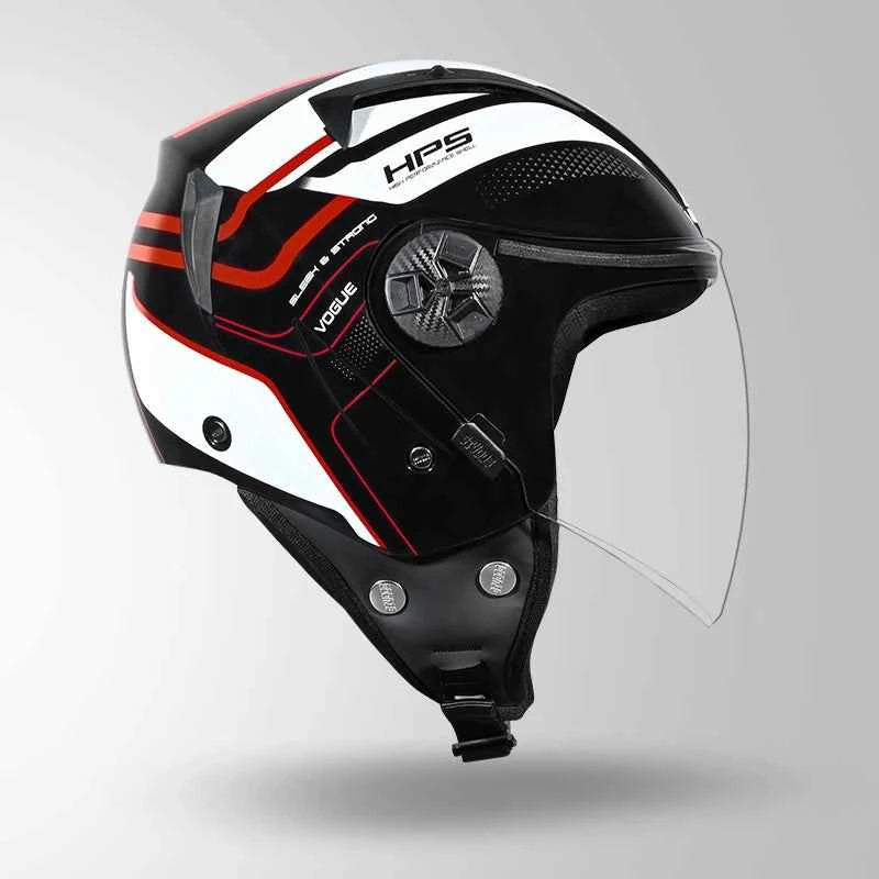 Studds Vogue D1 Square Decor Black & White N2 - Helmet