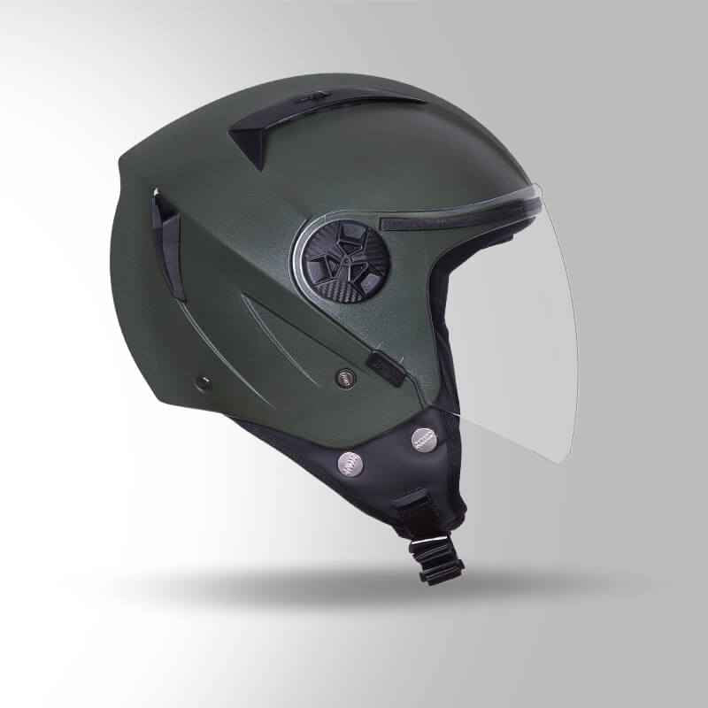 Studds Vogue Eco Military Green - Helmet