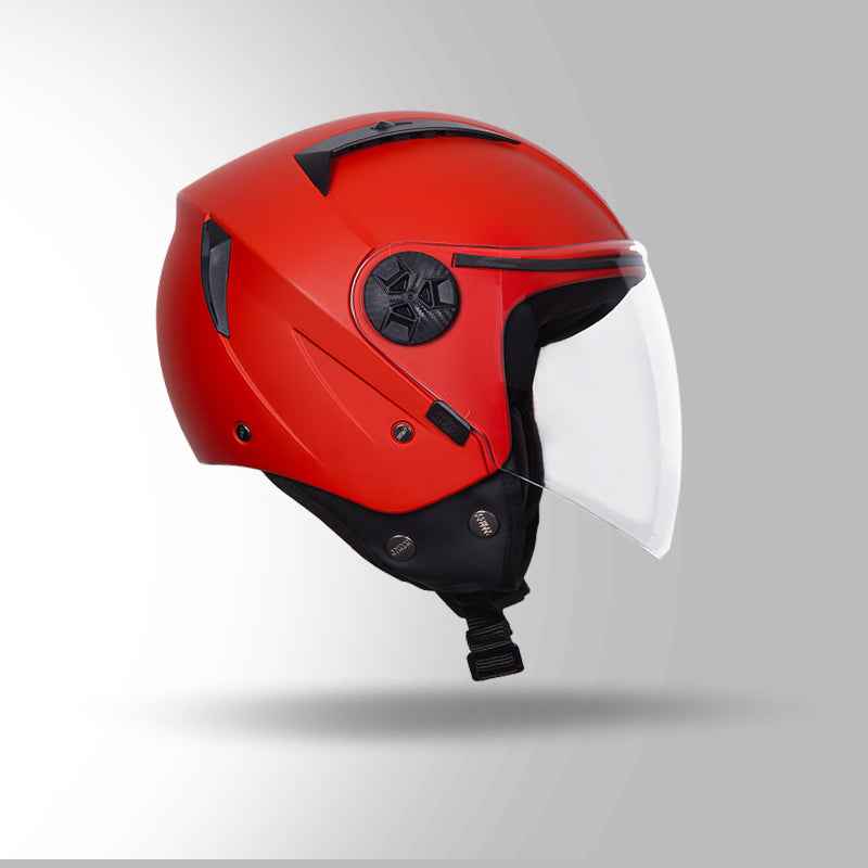 Studds Vogue Matt Sports Red - Helmet