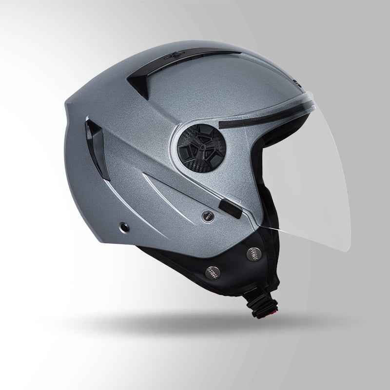 Studds Vogue Silver Grey - Helmet