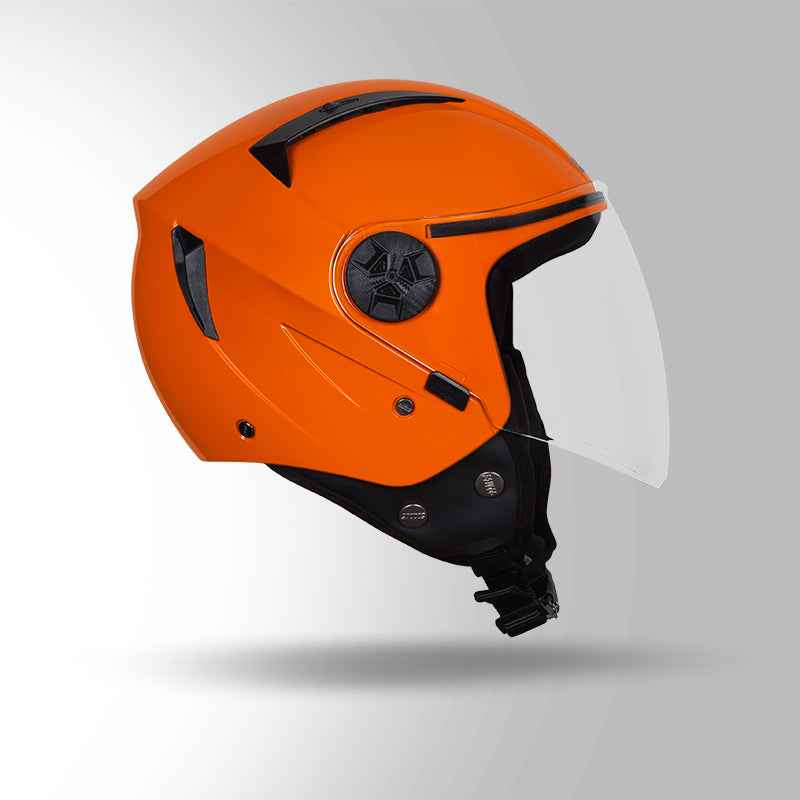 Studds Vogue Vibrant Orange - Helmet