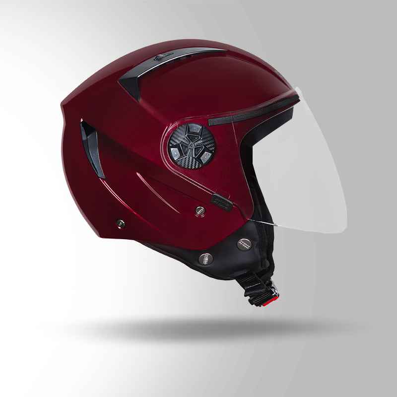 Studds Vogue Wine Red - Helmet