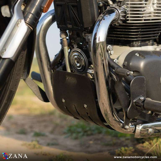 Bash Plate For Super Meteor 650 - Black - ZI-8288 - Riders Junction