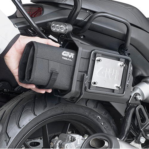 T515 Roll-Top Bag with Tool Compartment and Hook - GIVI