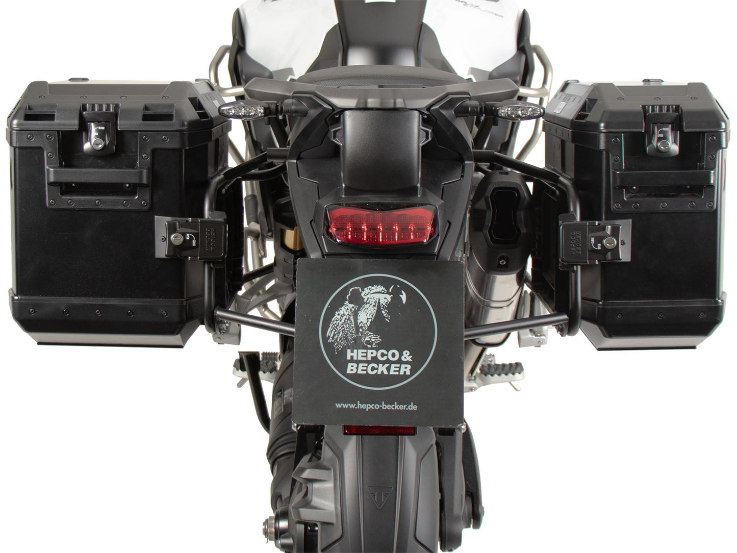 TIGER 1200 GT / GT PRO / RALLY PRO Carrier - Sidecarrier (Permanent Mount) - Hepco Becker - 6537640 00 01