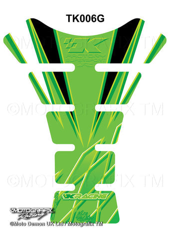 Motografix Kawasaki Style ZXR ZX6R ZX10R Tankpad (TK006G) - Riders Junction