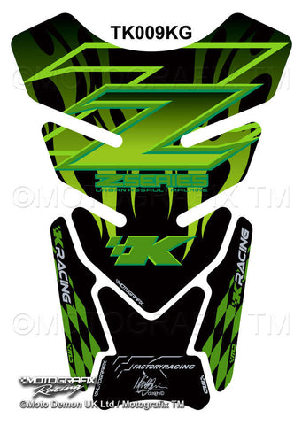Motografix Kawasaki Z750 Z1000 Z Series Tank Pad (TK009KG) - Riders Junction