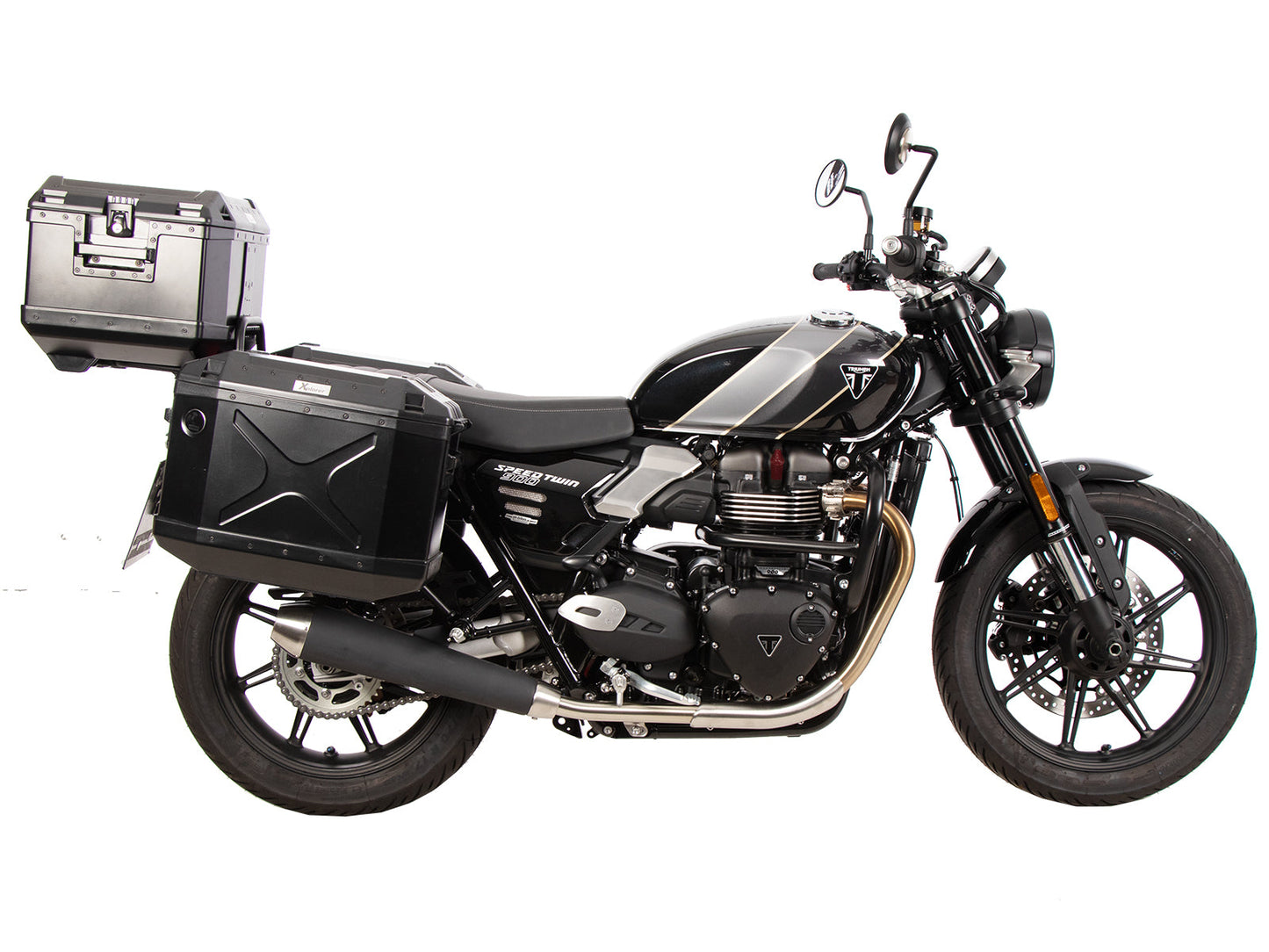 TRIUMPH SPEED TWIN 900 Carrier - Sidecarrier (Permanent Mount) - Hepco Becker - 6537685 00 01