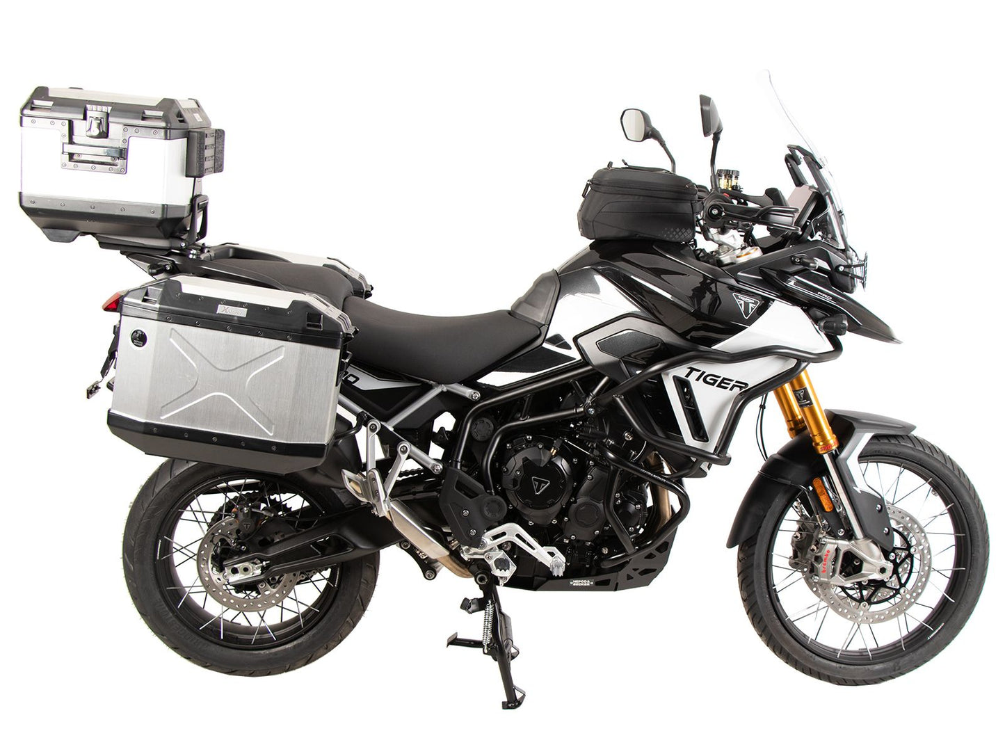 TRIUMPH TIGER 900 RALLY PRO Topcase carrier - Fixed Hinge (Alu Rack) -Hepco Becker- 6557657 01 01