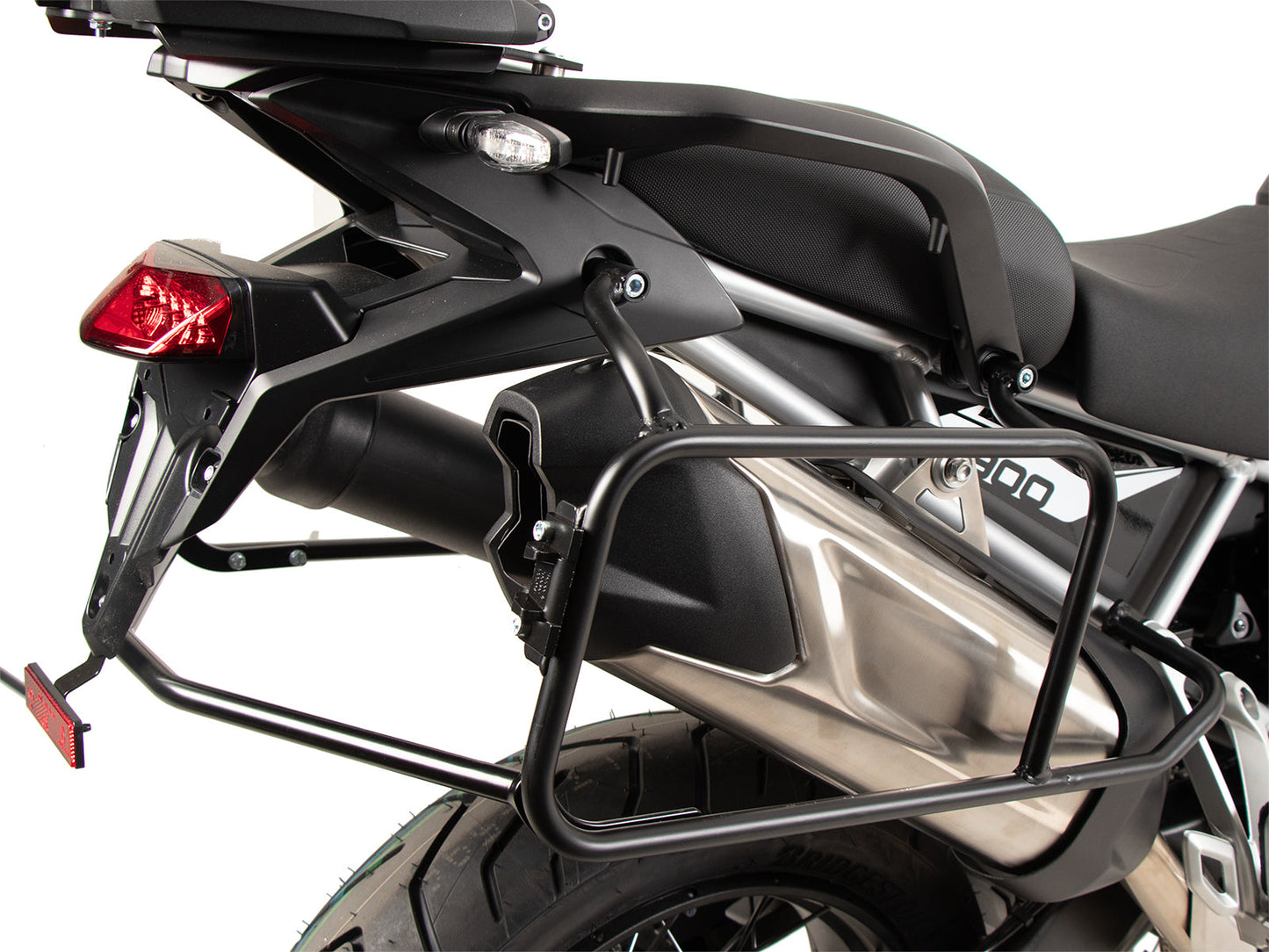 TRIUMPH Tiger 900 All Carrier - Sidecases Lock It Black 2024 Onwards - Hepco Becker - 6537657 00 01