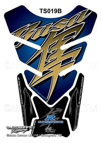 Motografix Suzuki GSX1300R Hayabusa Tank Pad-TS019B - Riders Junction