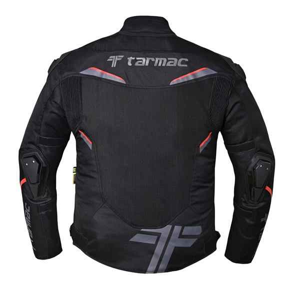 Tarmac Viper Black Red Level 2 Riding Jacket