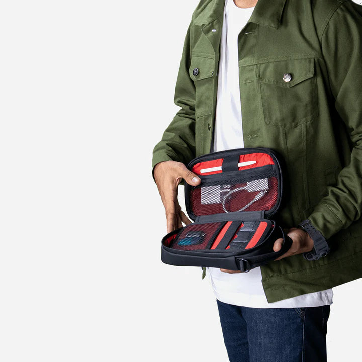 Tech Pouch - Multiple Pockets + 2L Capacity