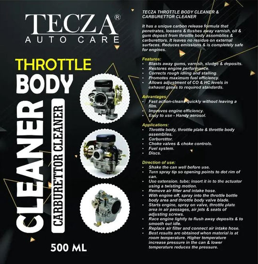 Tecza Throttle Body Cleaner 500ML
