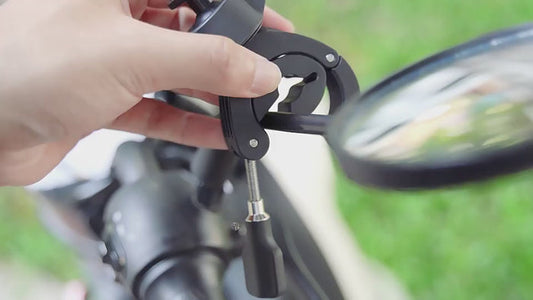 Telesin accessories for Go Pro Dji Insta360 Motorcycle Camera Handlebar Mount Clamp Clip Holder (TE-HBM-004)