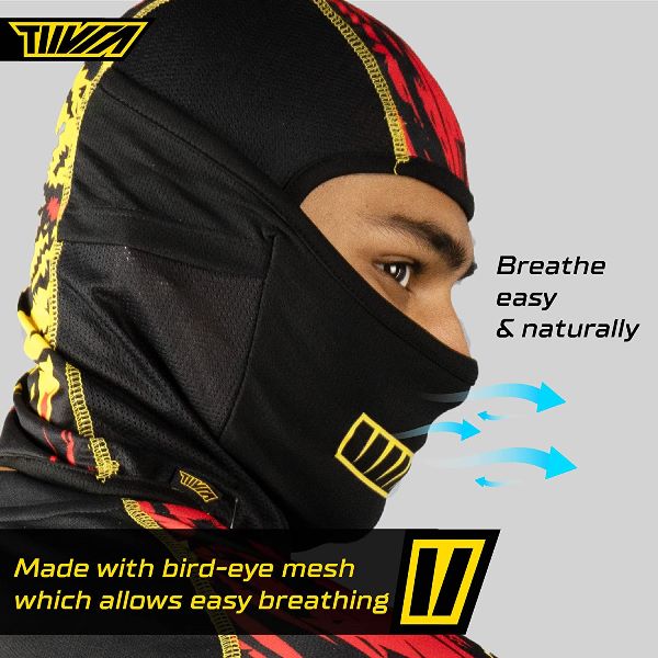 Tiivra Sabre Balaclava (Black Yellow)