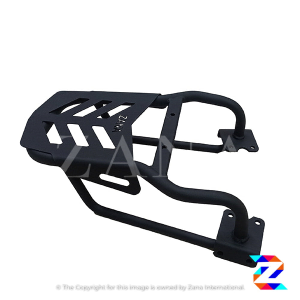 Top Rack With Plate Compatible With Pillion Backrest W-1 XPULSE200 BS6 - ZANA-ZI-8071 - Riders Junction