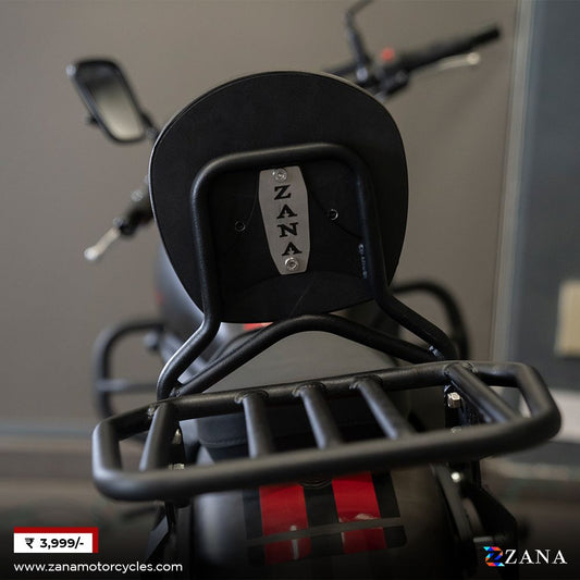 Top Rack with Pillion Back Rest for Kawasaki Vulcan 650 - ZI-8332