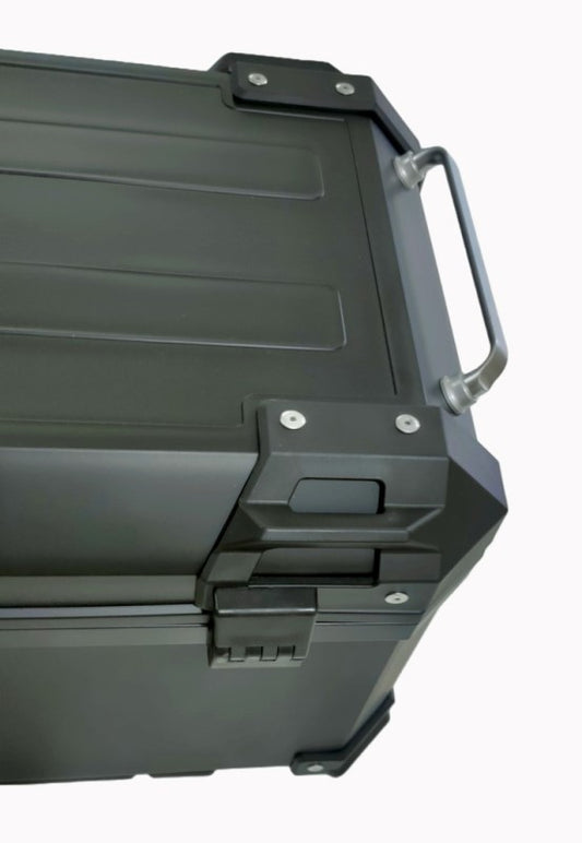 Trek N Ride Motorcycle Top Box – 45L (New Model) - Black