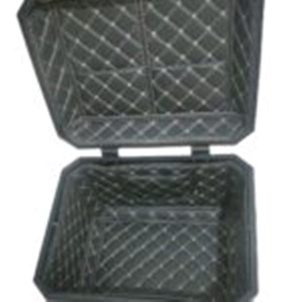 Trek N Ride Motorcycle Top Box – 45L (New Model) - Black