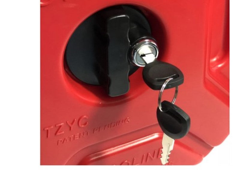 Trek N Ride Universal Fuel Jerry Can – 5 Litres - Black -JCN-5RD