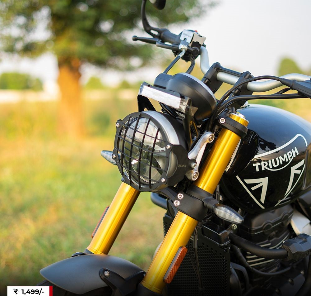 Triumph Speed 400 - Headlight Grill Black - ZI-8371 - Riders Junction