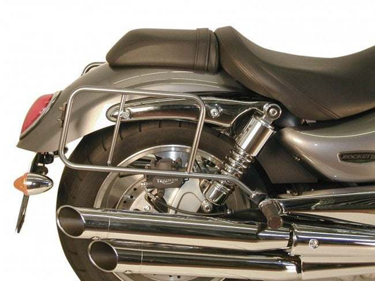 Triumph Rocket 3 (2013-19) Carrier - Sidecases Quick Release Chrome - Hepco Becker - 650711 00 02