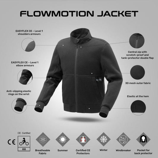 Tucano Urbano Flowmotion Jacket - BLACK