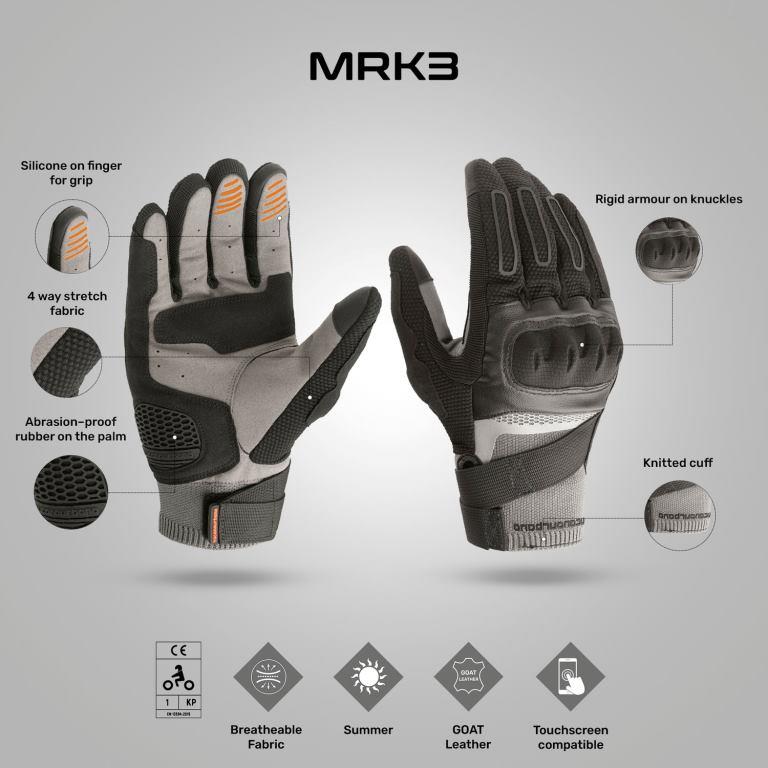 Tucano Urbano Mrk3 Gloves - DARK GREY