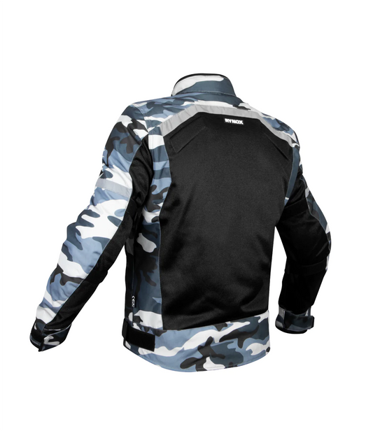 Rynox Urban X Jacket 2022 - Light Camo Black