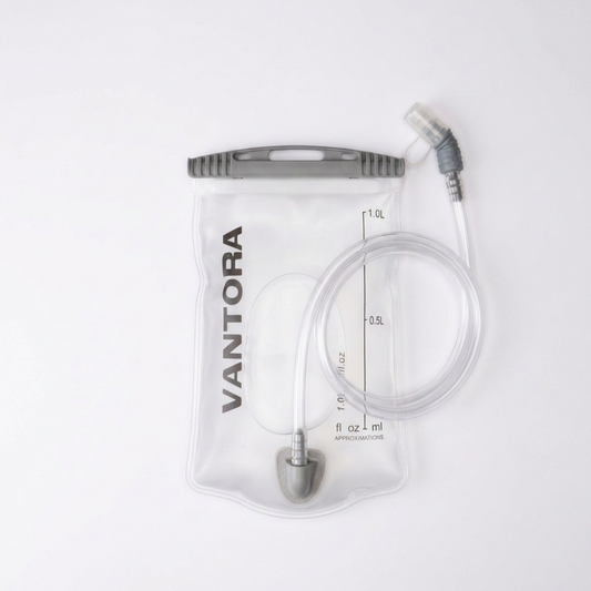Vantora 1L Hydration Bladder – Premium Leak-Proof Water Reservoir for Backpacks | BPA-Free TPU | Wide-Mouth Slide Seal & High-Flow Bite Valve | Hiking, Riding & Travel