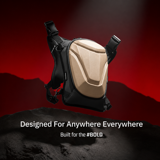 Vantora ARC Thigh bag - Beige Shell