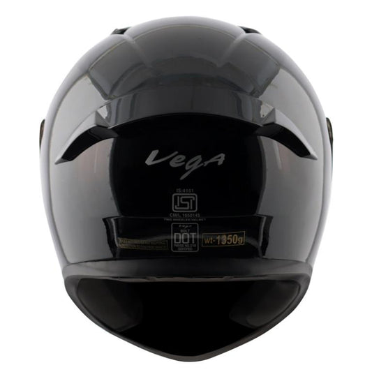Vega Bolt Black Helmet - Riders Junction
