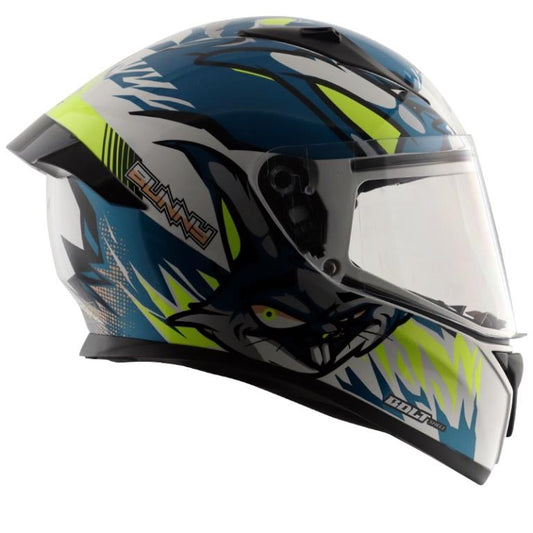Vega Bolt Bunny White Blue Helmet - Riders Junction