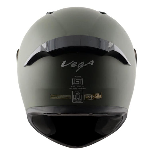 Vega Bolt Dull Battle Green Helmet - Riders Junction