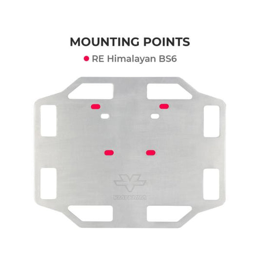 Viaterra Aluminium Rear Rack - Royal Enfield Himalayan Bs6 411 (2021-23)