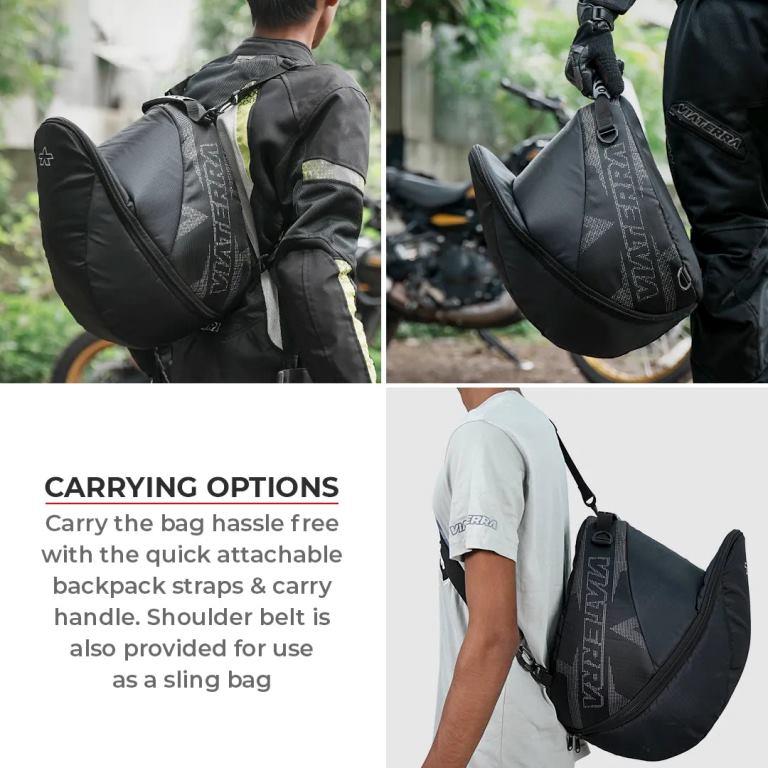 Viaterra Essentials Adv Helmet Bag - Black