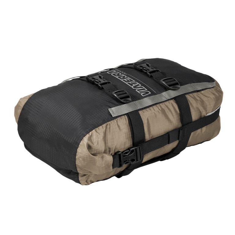 Viaterra Pod - 100% Waterproof Motorcycle Tail Bag - Beige