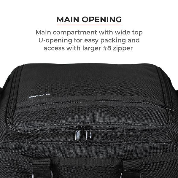 Viaterra Claw Universal Motorcycle Tailbag (Orange)