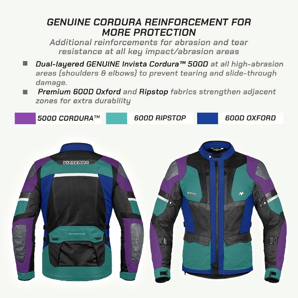 Viaterra Kruger Pro Touring Jacket (Black)