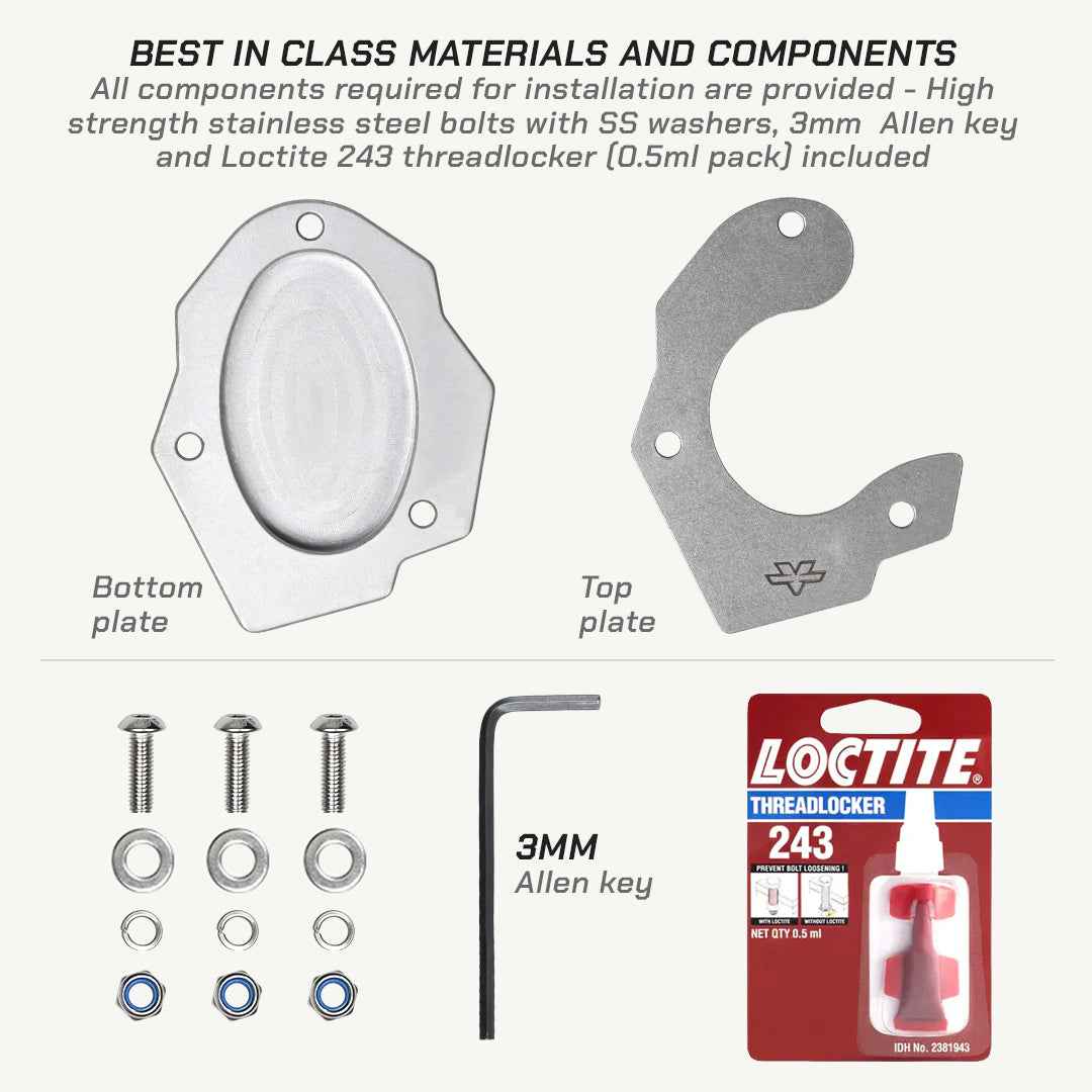 Viaterra Sidestand Shoe For Kawasaki KLX 230