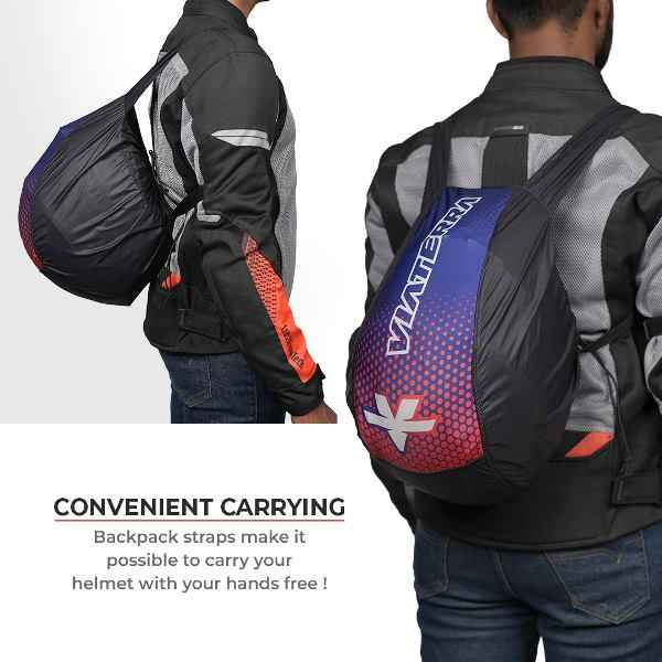 Viaterra Stash Helmet Bag (Blue)