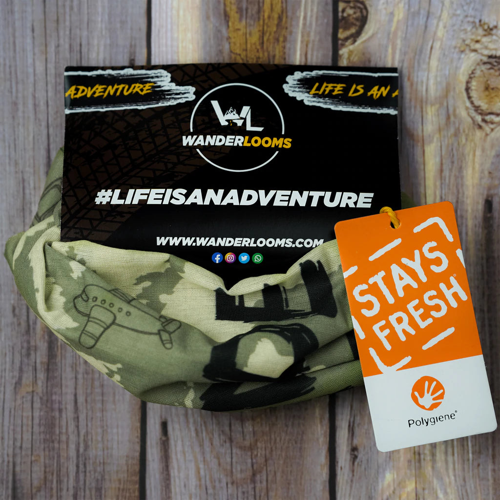 Wanderlust Bandana - Wander Looms - Riders Junction